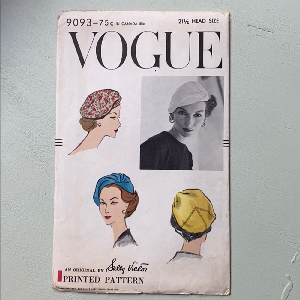 Vintage 9093 Vogue Sewing Pattern